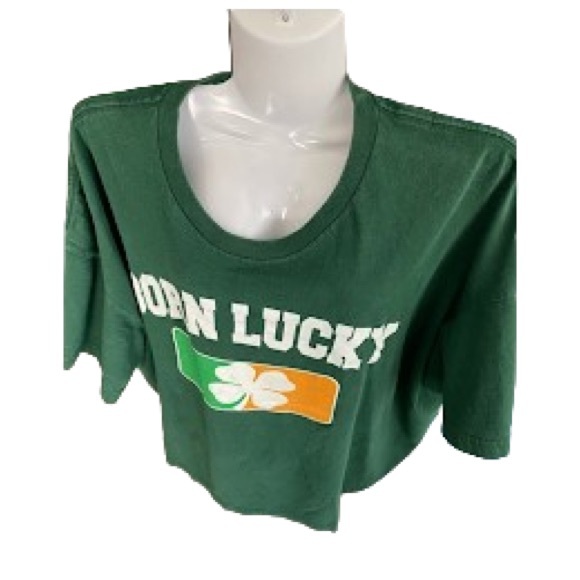 🍀Unisex Born Lucky Tee - Picture 4 of 8